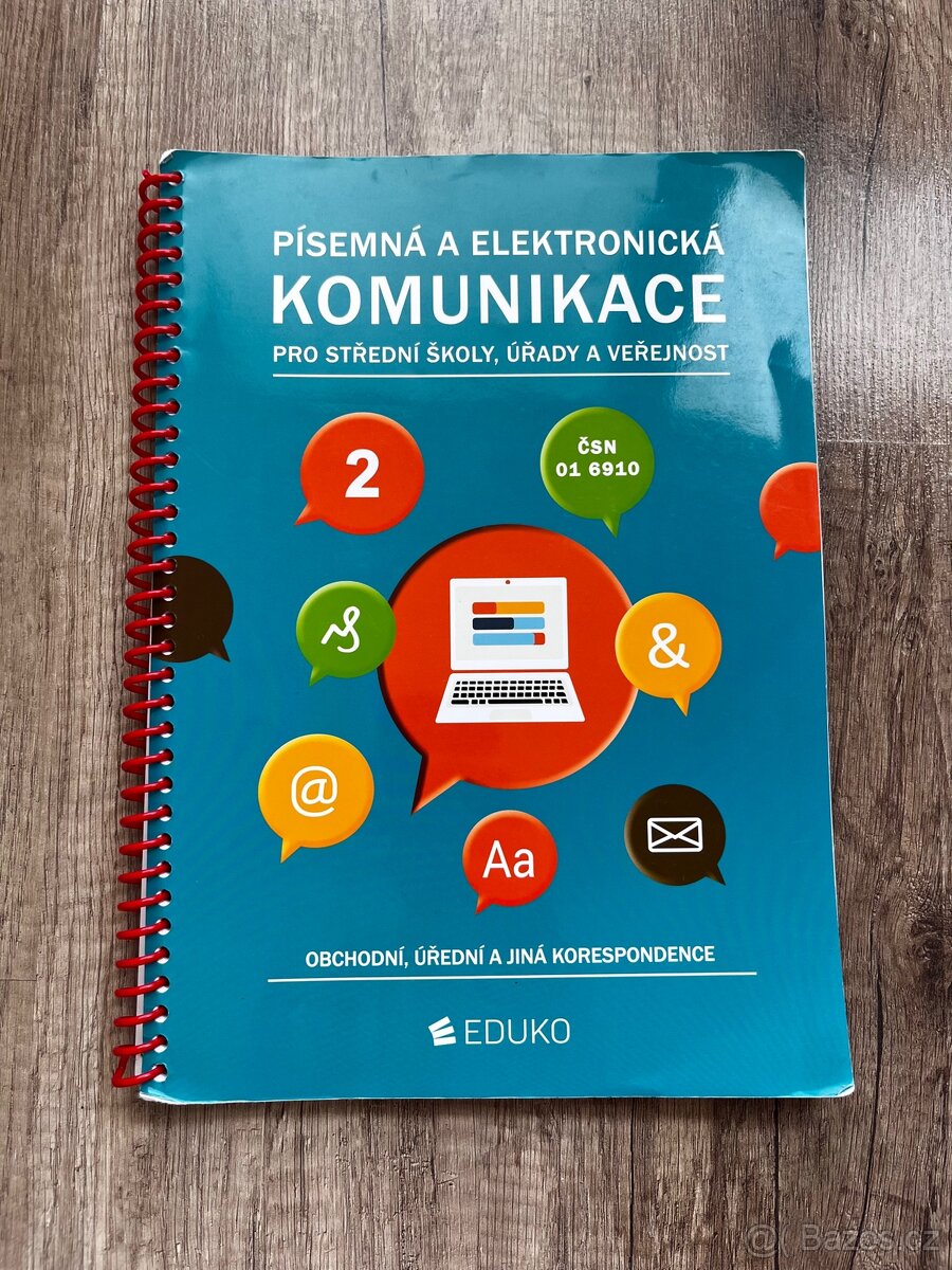 Učebnice písemná a elektronická komunikace