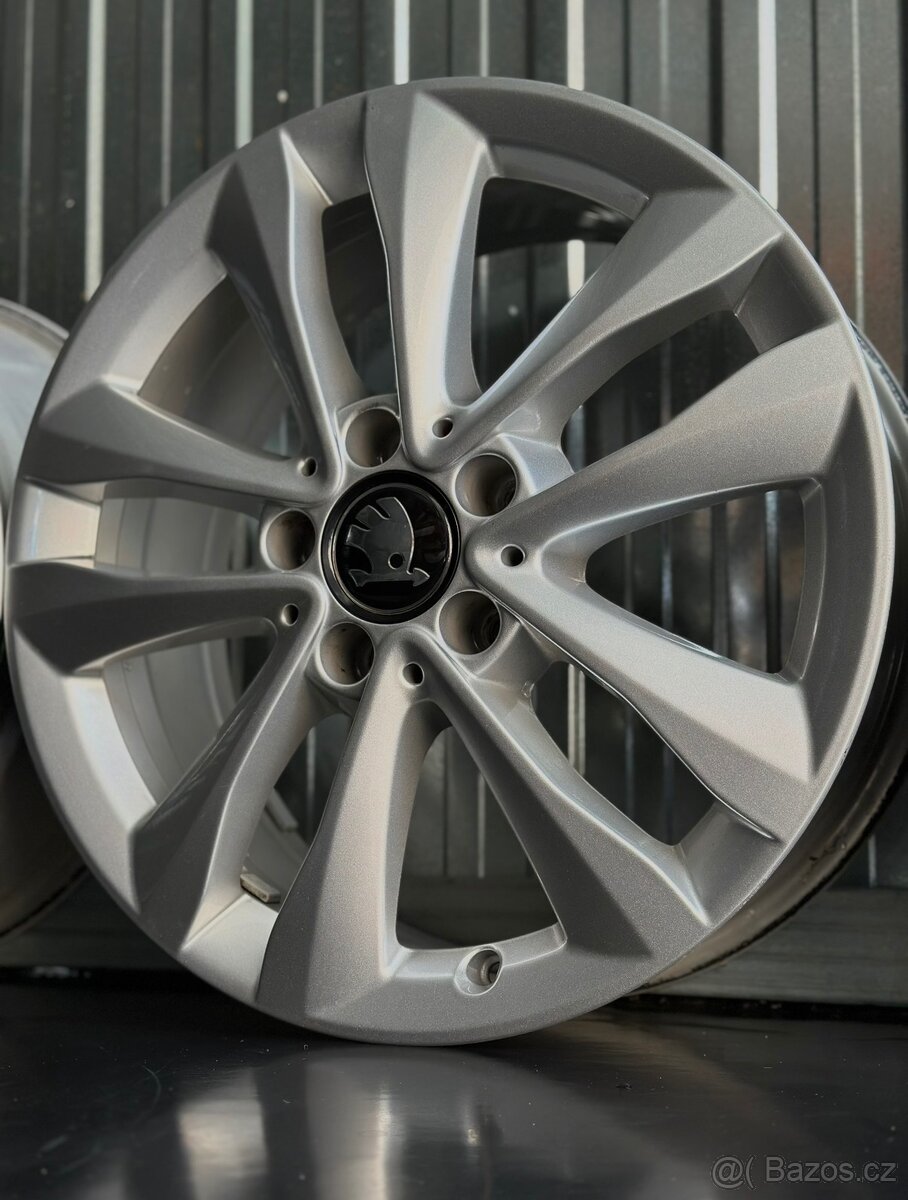 #9 Elektróny originál Škoda 5x112 r17