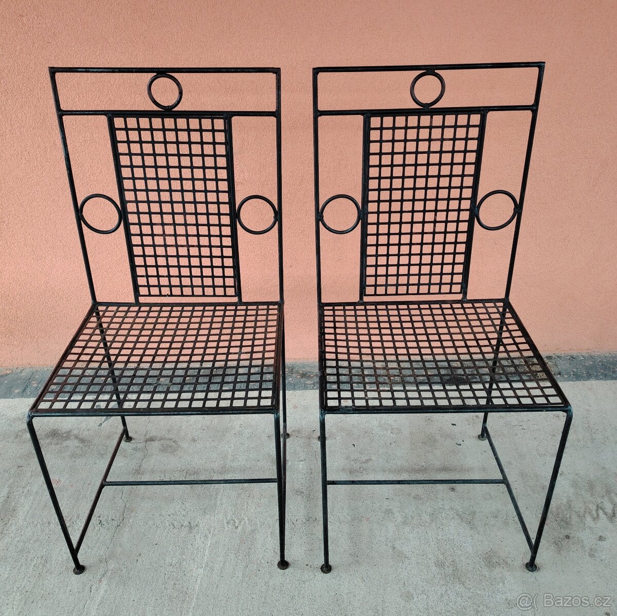 Designový zahradní židle..3ks