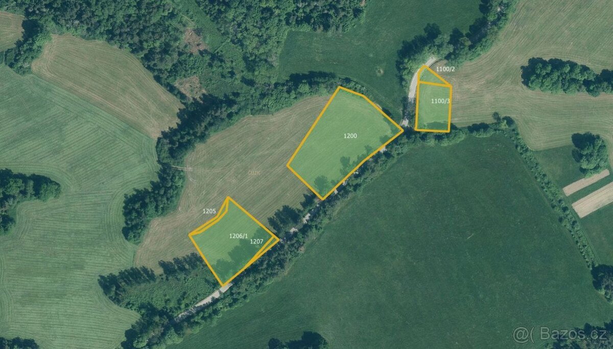 Zemědělská půda, prodej, Škůdra, Strašice, Strakonice