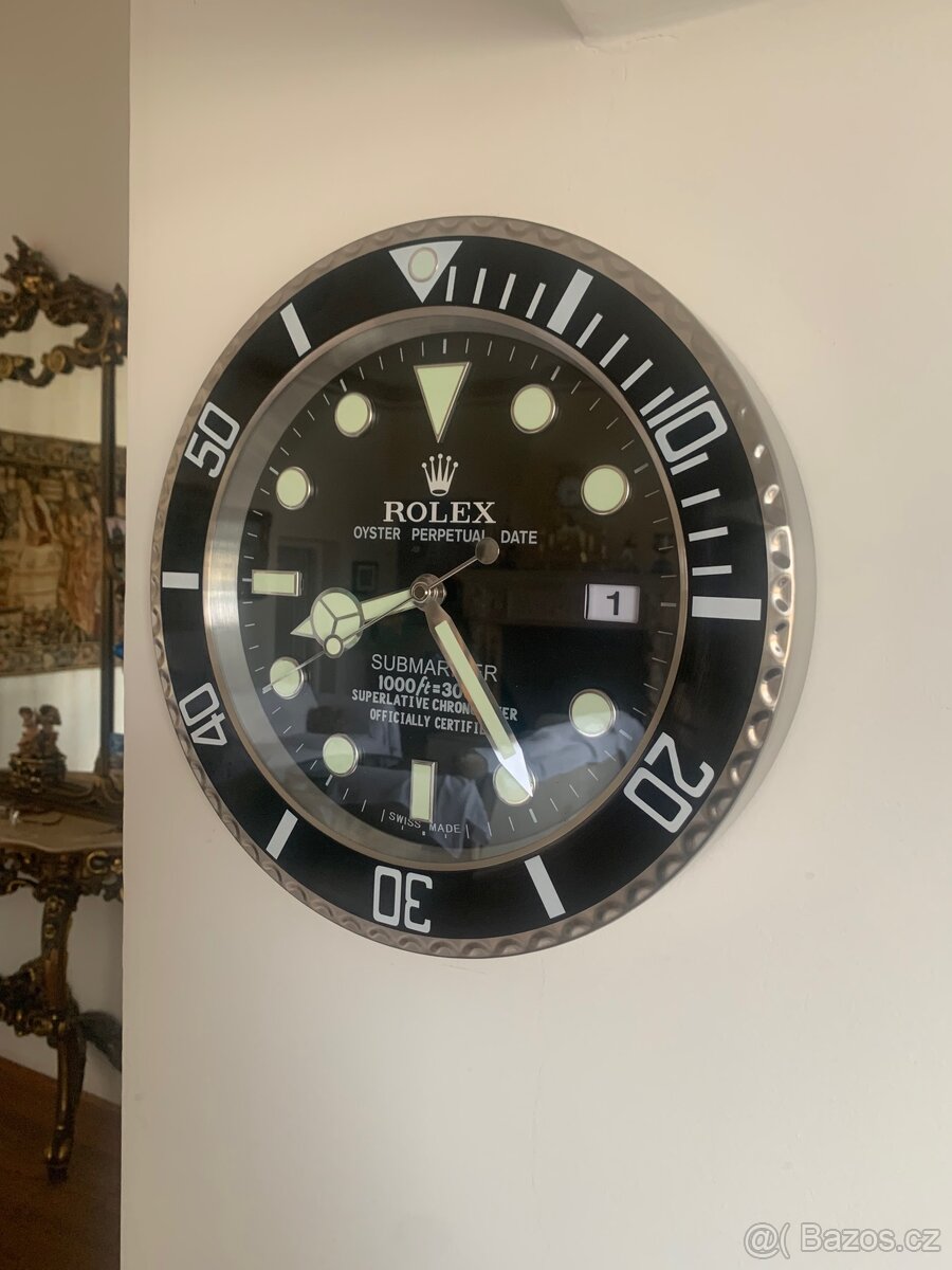 ROLEX SUBMARINER NÁSTĚNNÝ