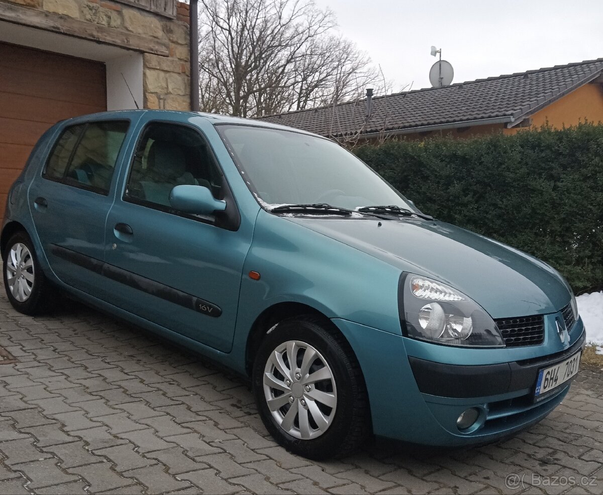 Renault Clio 1.2i 16V bez koroze nová STK