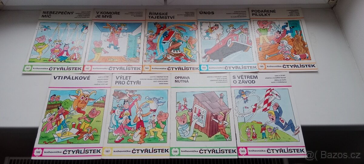 Čtyřlístek č. 161 - 169 ročník 1989.