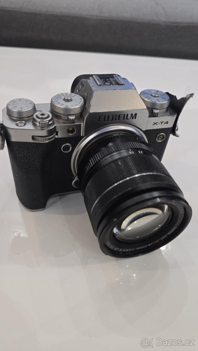 Digitální bezzrcadlovka Fujifilm X-T4 silver + objektiv Fuji