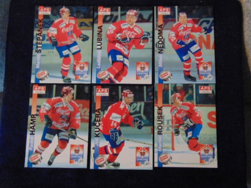 prodám hokejové karty č.2. APS 1996-1997 Utkání hvězd-