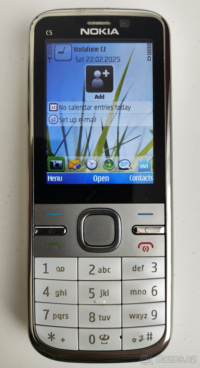 tlačítkový mobilní telefon Nokia C5-00