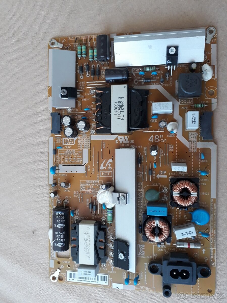Zdrojové desky do ruznych Samsung televízoru.