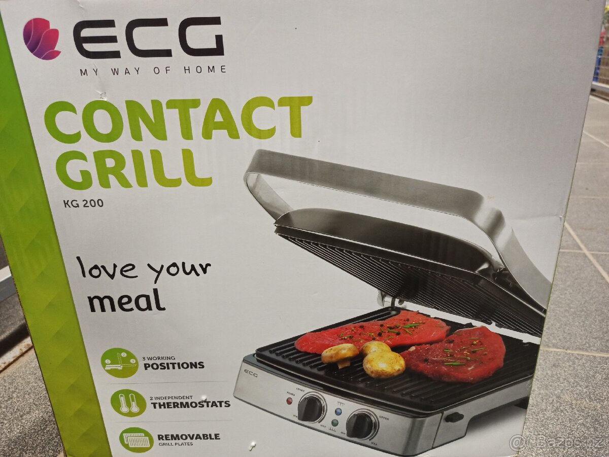 Elektro grill ECG kg 200
