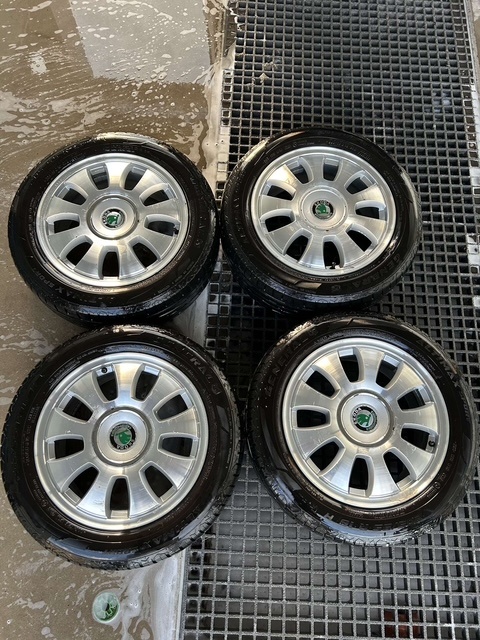 Alu Kola Škoda 5x100 R16 Ronal Metallica