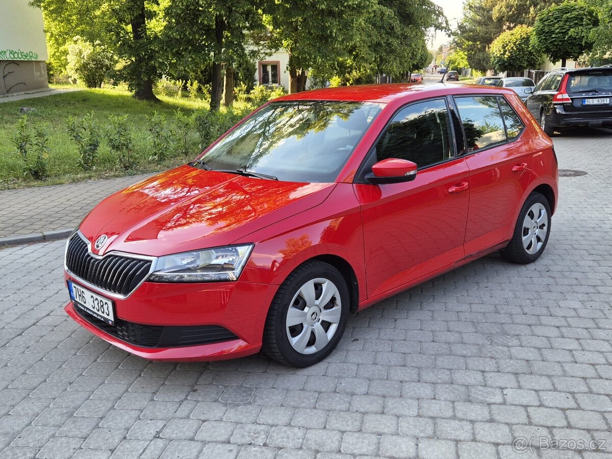 ŠKODA FABIA 1.0MPi , R.V.2021, 1 majitel, koupena v CZ