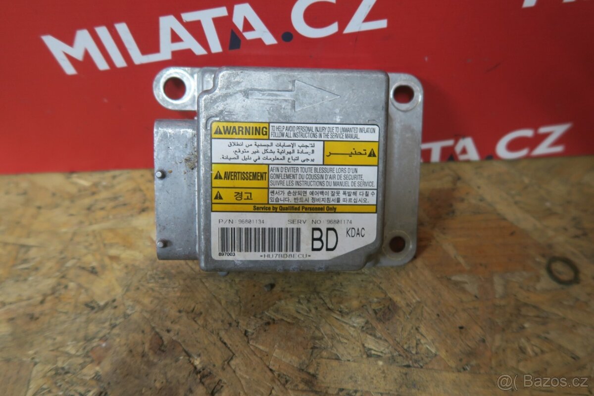 Jednotka airbagu Chevrolet Matiz