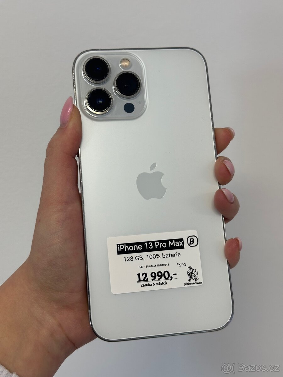 iPhone 13 Pro Max - 128 GB - 100% baterie