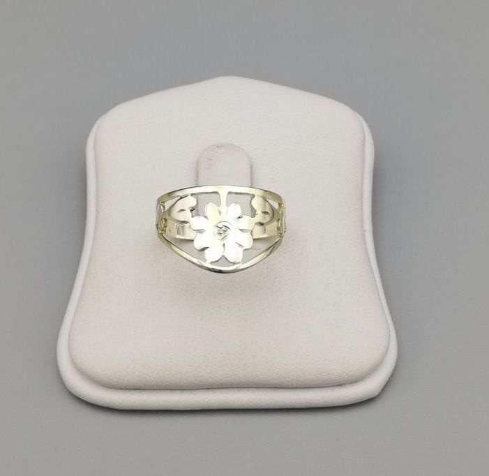 Zlatý prsten 2,50g, 14 kt, 585/1000 velikost 55