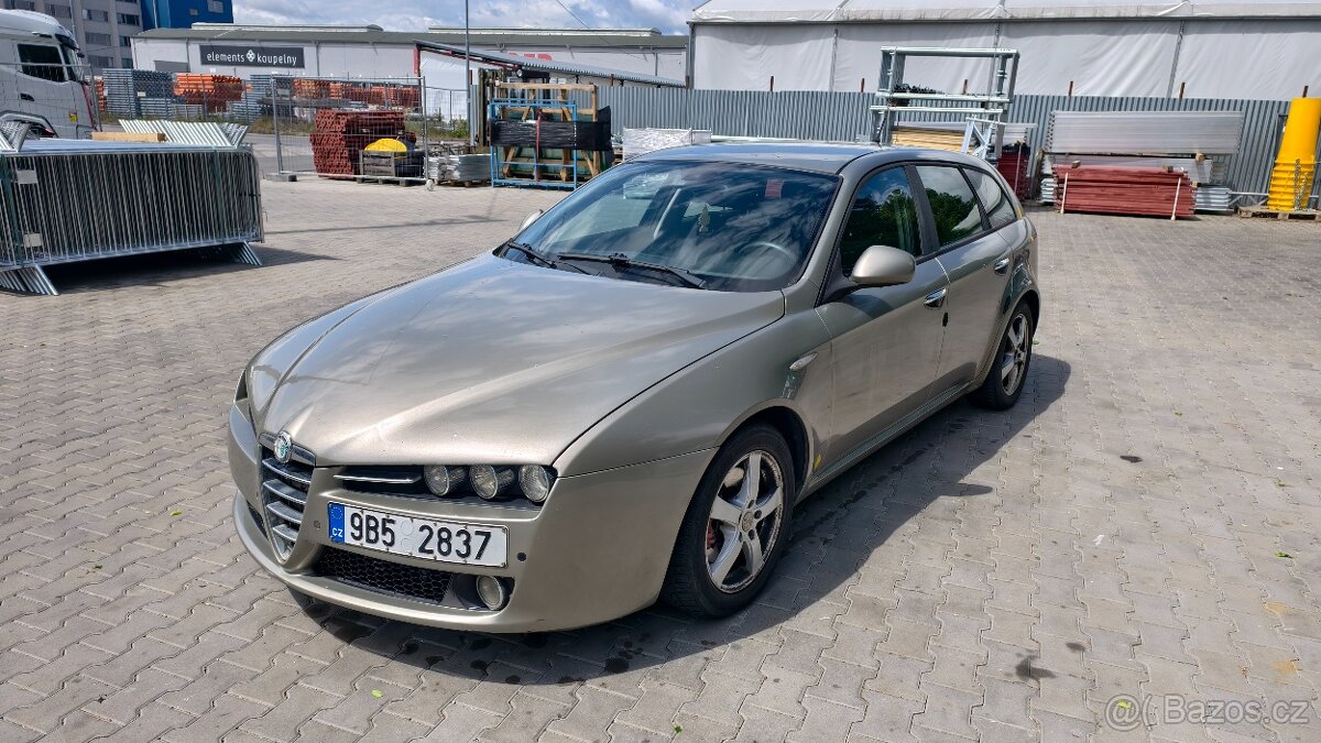 Prodám Alfa Romeo 159 1.9 JTDm, 135 kW, automat, r.v. 2007