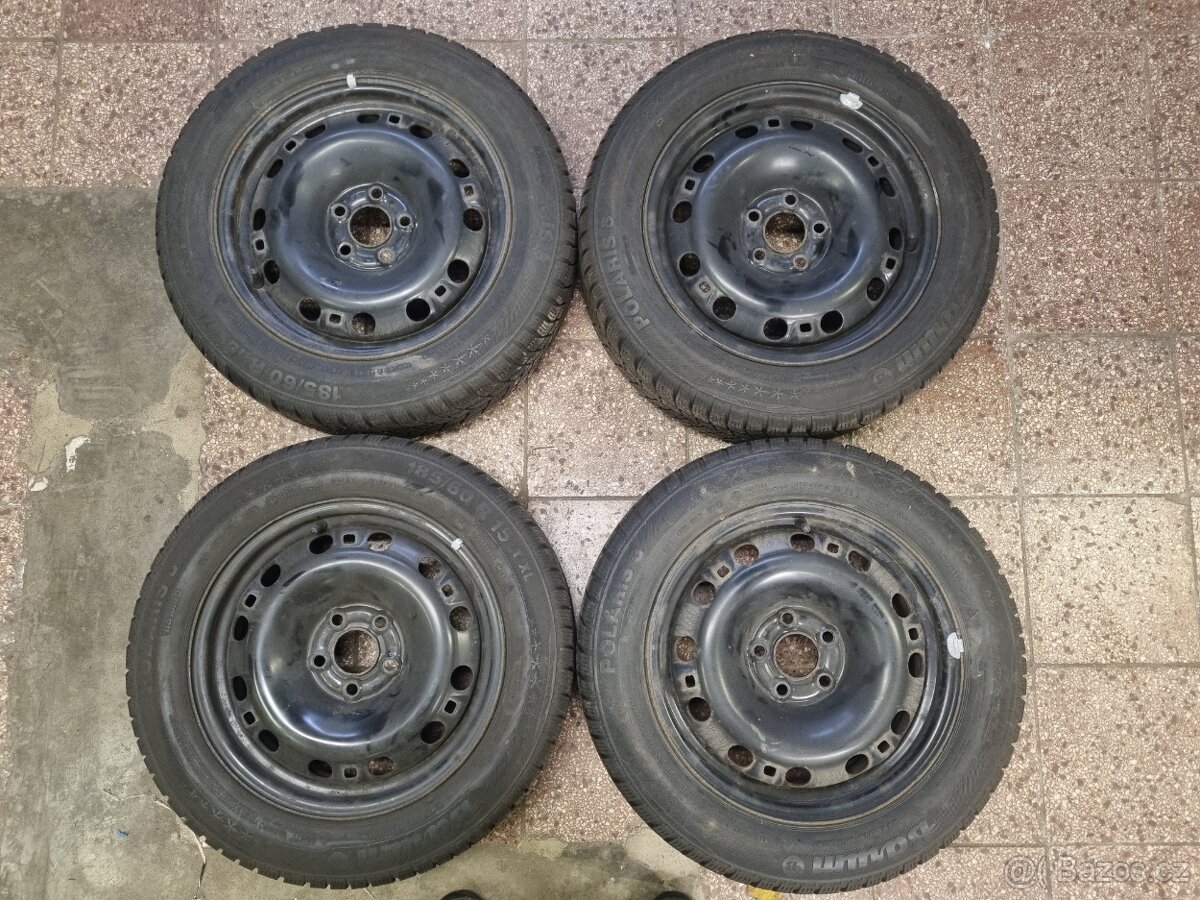 Ocelová kola disky 5x100 185/60 R15