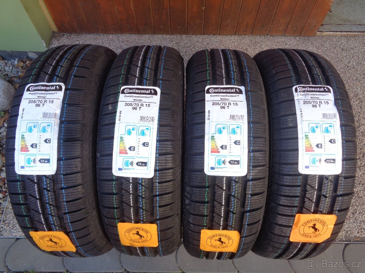 Zimní pneu 205/70/15 R15 Continental - NOVÉ