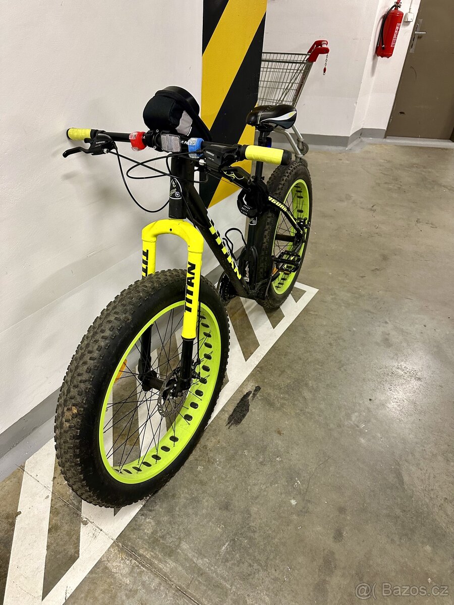 Hliníkový fatbike 26/4.0  sport  horní sněžný kolo