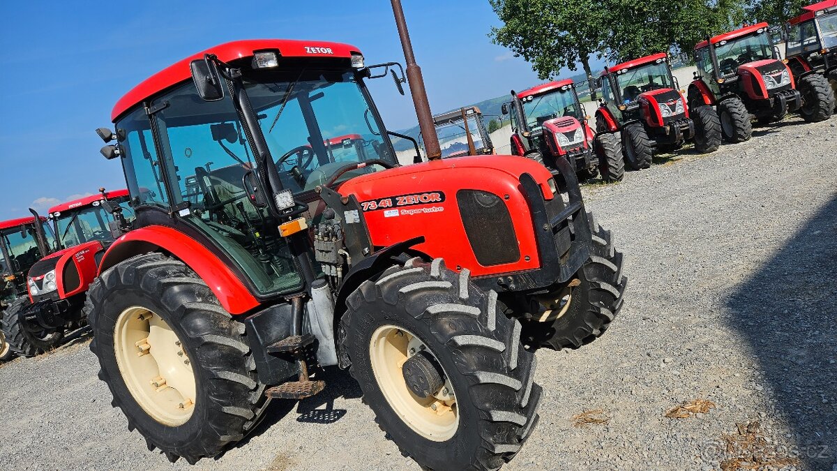 Zetor 7341 super turbo QUICKE ( 2KS norsk 7341)