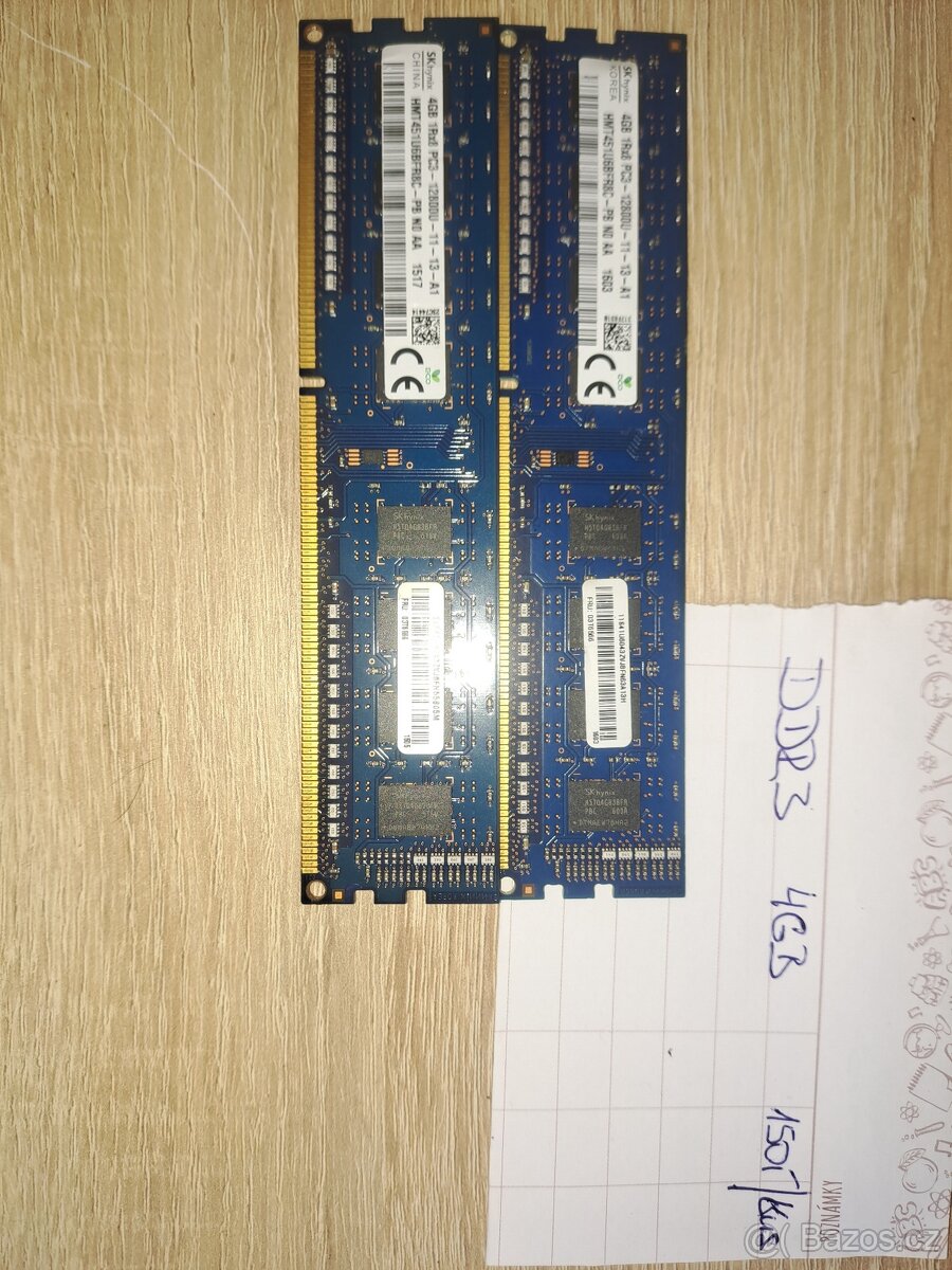 PAMĚŤ RAM DDR 3