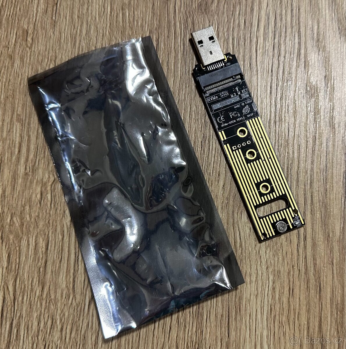 Adaptér pro SSD disky M.2 NVMe USB 3.1