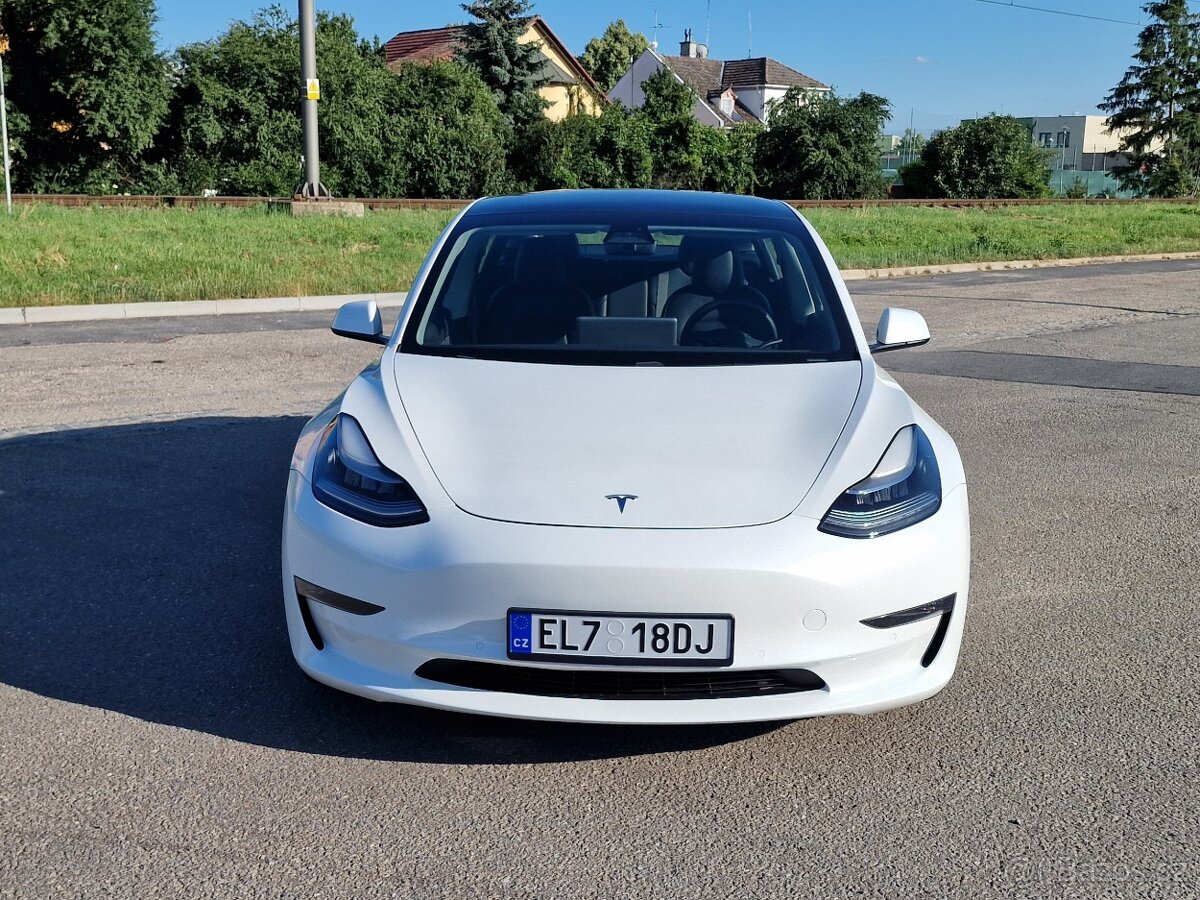 Tesla Model 3 Long Range Dual Motor, refresh, DPH, zárukana