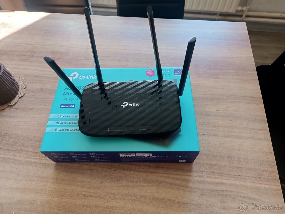 Router TP-LINK Archer C6 AC1200 2,4 / 5GHz
