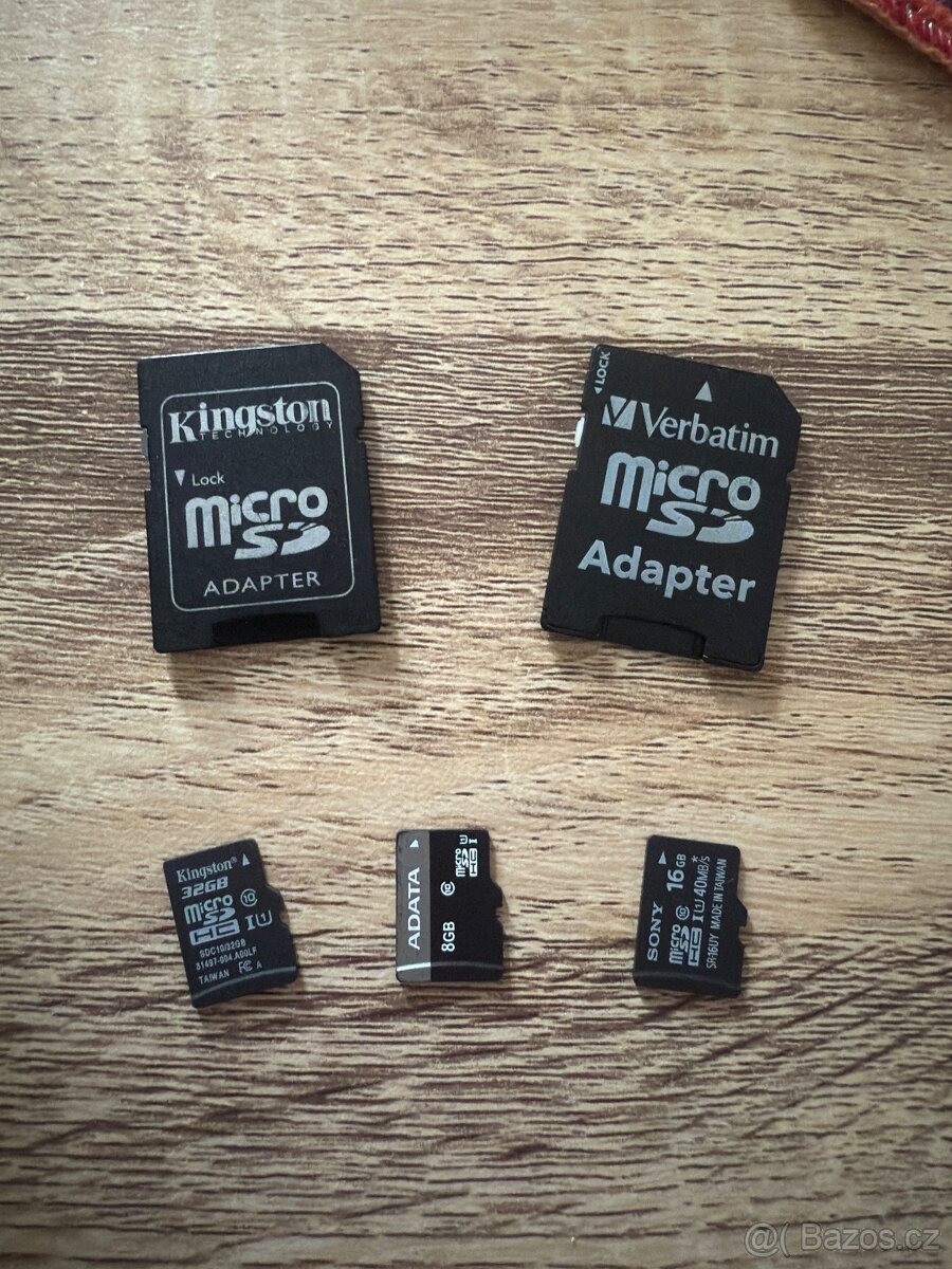 Paměťová karta s adapterem