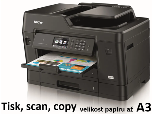 Prodám A3 Multifunkční barevnou tiskárnu Brother MFC-J3930DW
