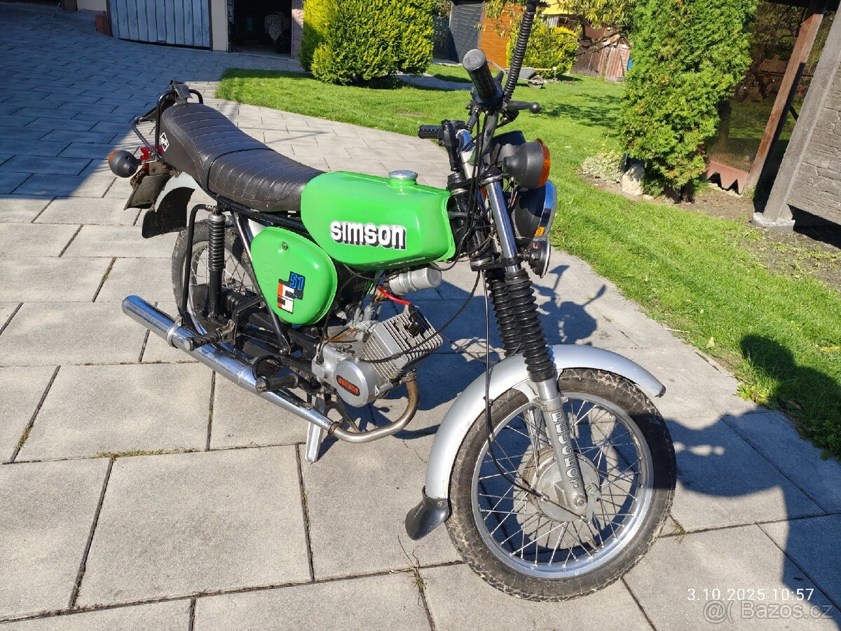 Prodám Simson S51 Elektronic