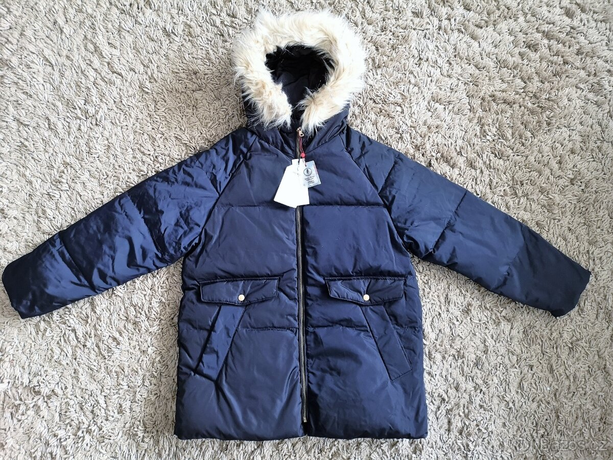 Nová zimní peřová bunda zn. Zara Kids, vel. 164