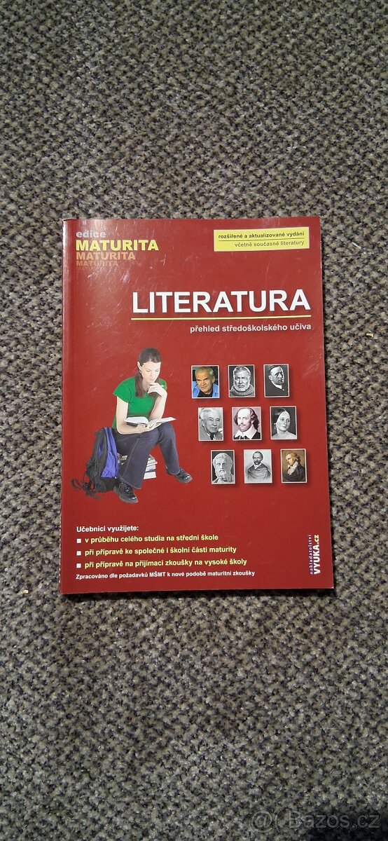 Literatura - přehled středoškolského učiva