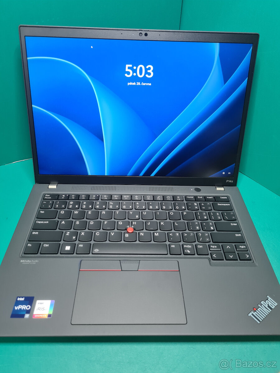 Lenovo ThinkPad p14s g3 i7-1270p 24/512GB√FHD√záruka√DPH