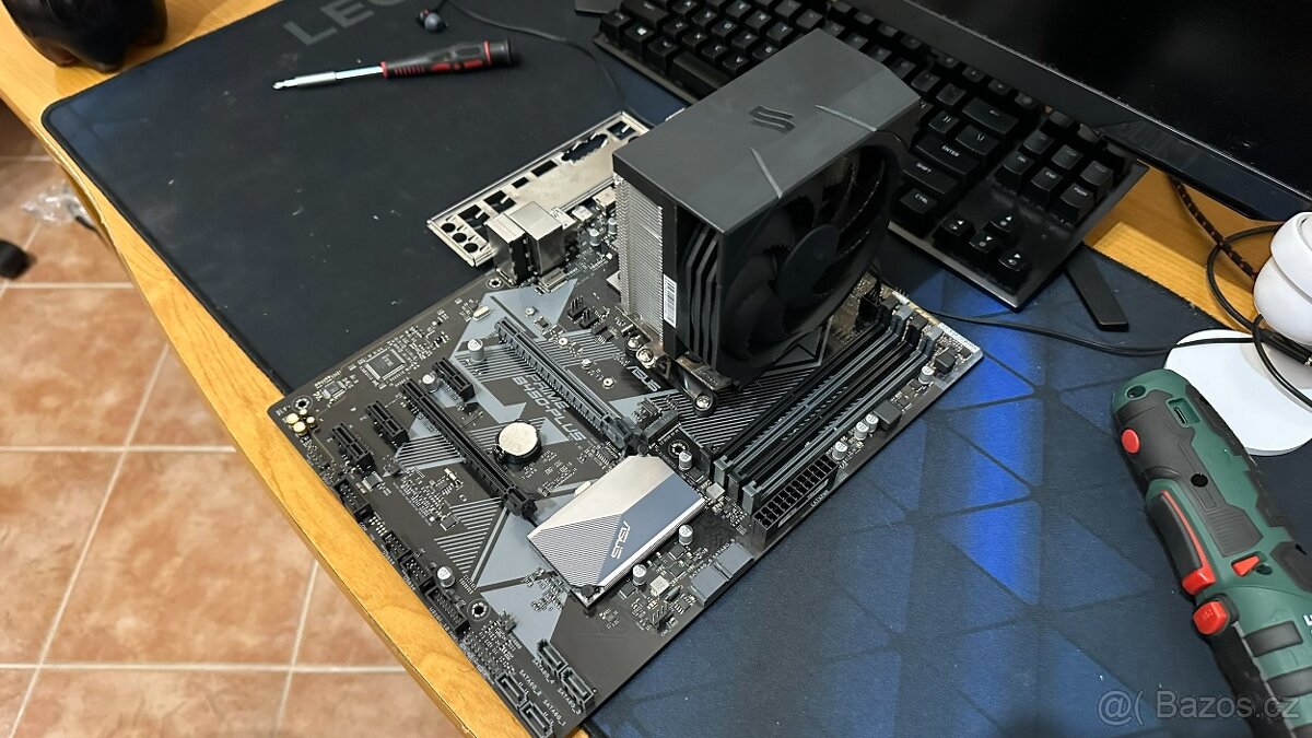 ASUS PRIME B450-PLUS + Ryzen 5 5600X (6C/12T)