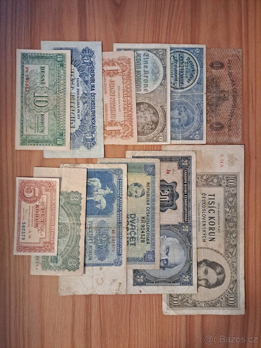 Bankovky Československo