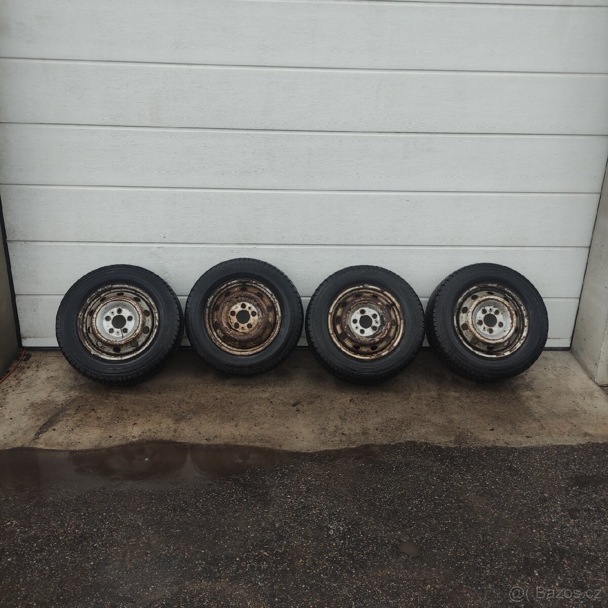 Kola Fiat Ducato se zimníma gumama