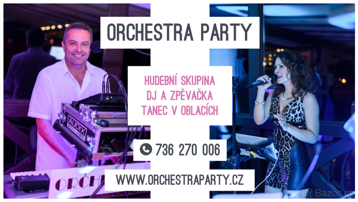 Dj a zpěvačka - hudební skupina