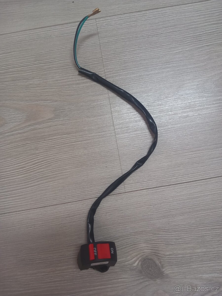 Spínač ON/OFF – Kill switch pro Pitbike / Dirtbike / ATV