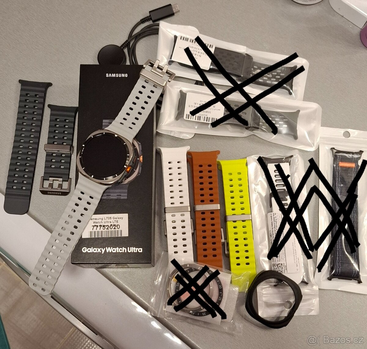 Samsung galaxy watch Ultra LTE - zánovní stav - záruka