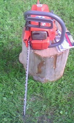 Motorová pila Oleo-Mac + nová lišta + nový řetěz