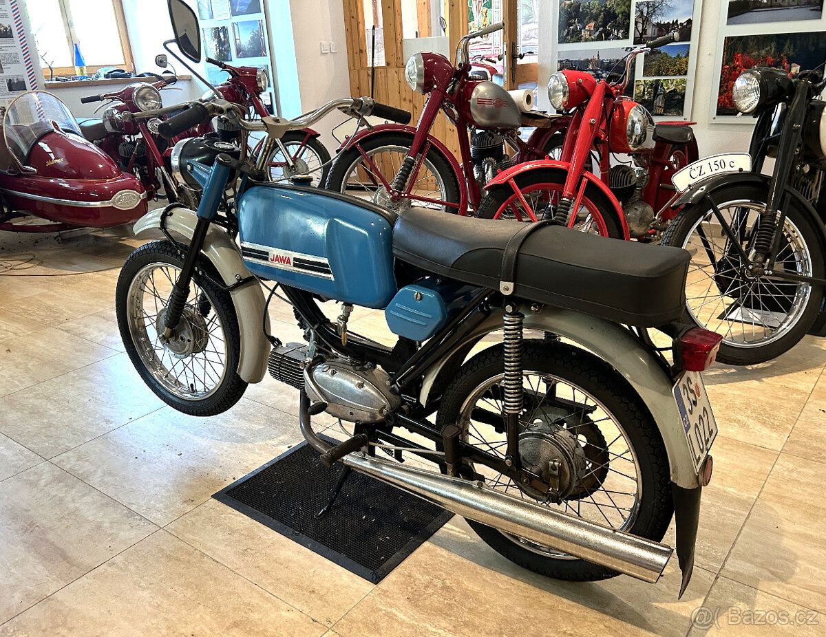 Jawa 23 Mustang, 1976, doklady