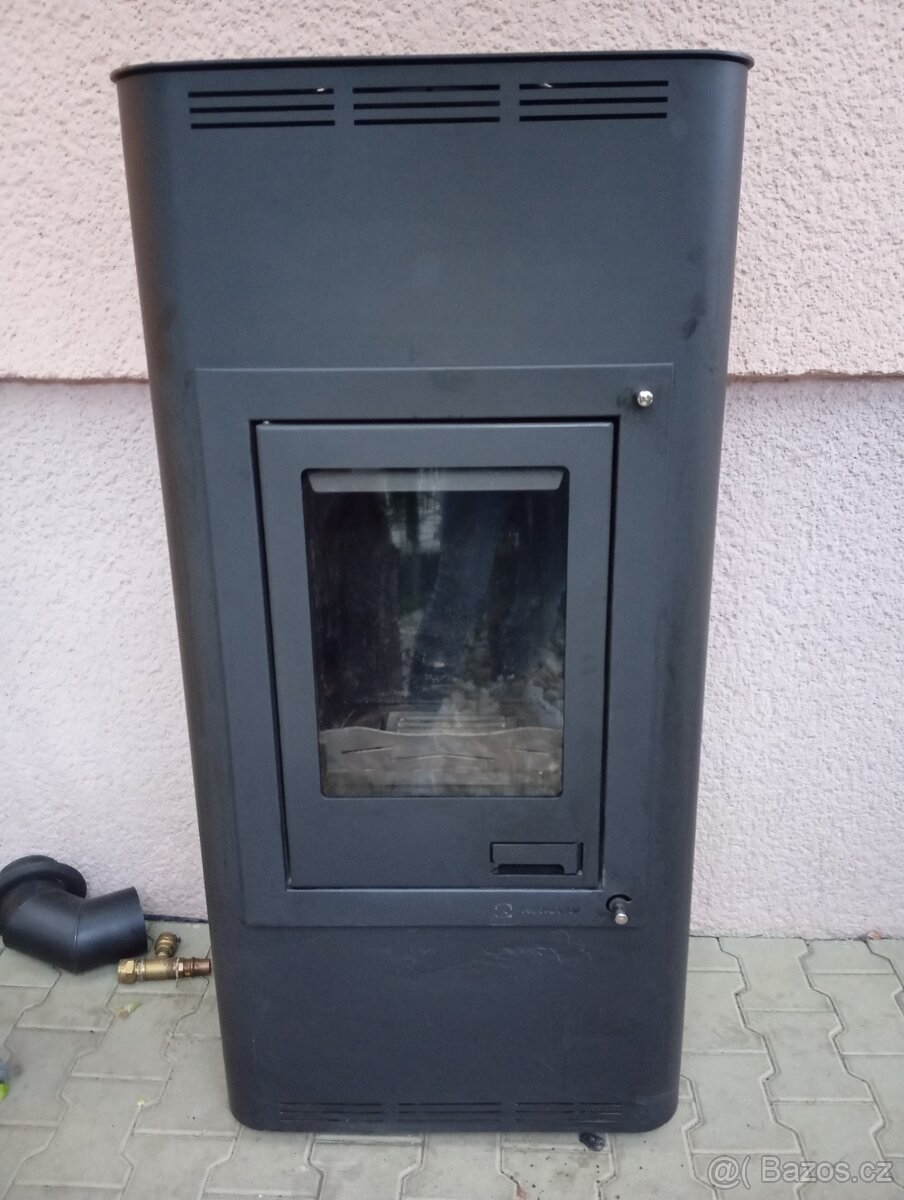 Krbová kamna s výměníkem