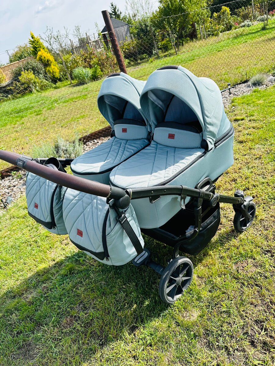 Kočárek pro dvojčata/ Sourozence Jasmine Duo life