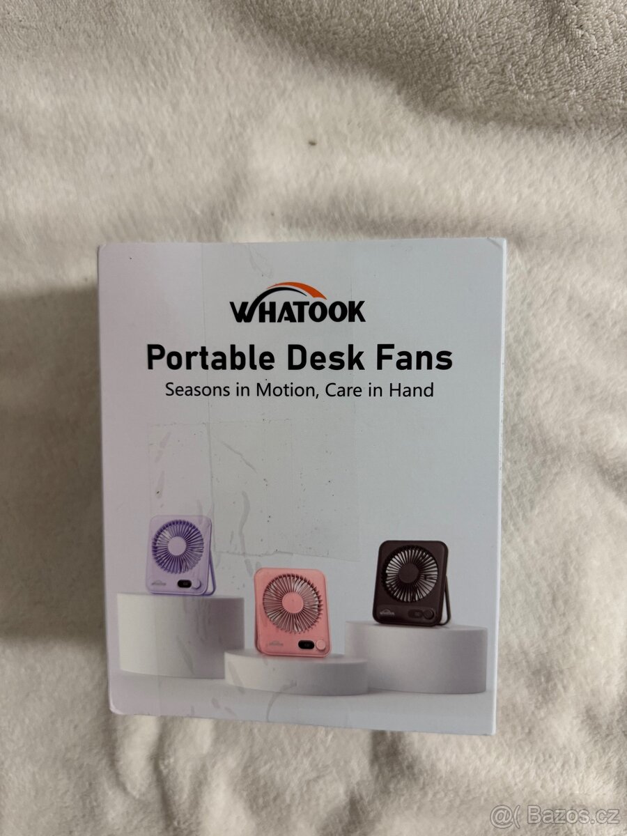 Přenosný stolní ventilátor Whatook
