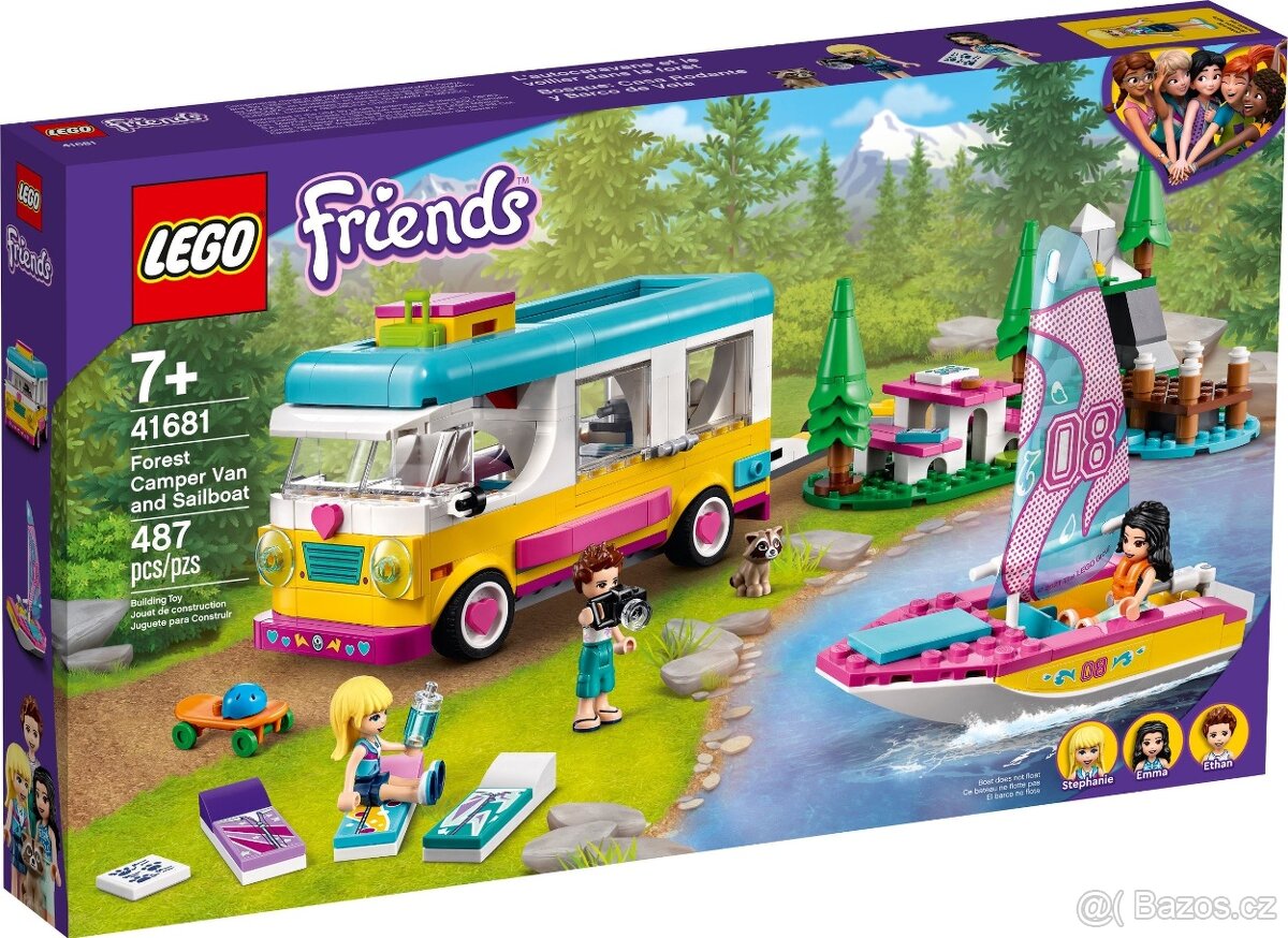 LEGO Friends 41681 Kempování v lese