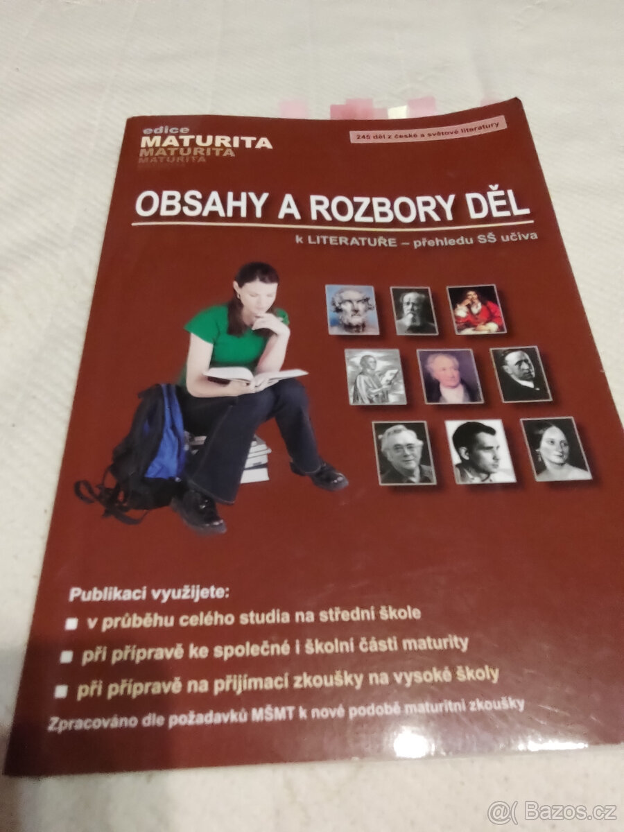 Maturita_Literatura_obsahy děl