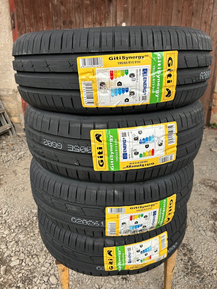 Prodám gumy 195/65/15 nové