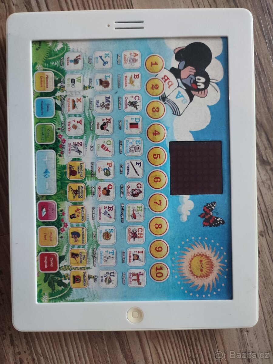 Krtkův naučný tablet