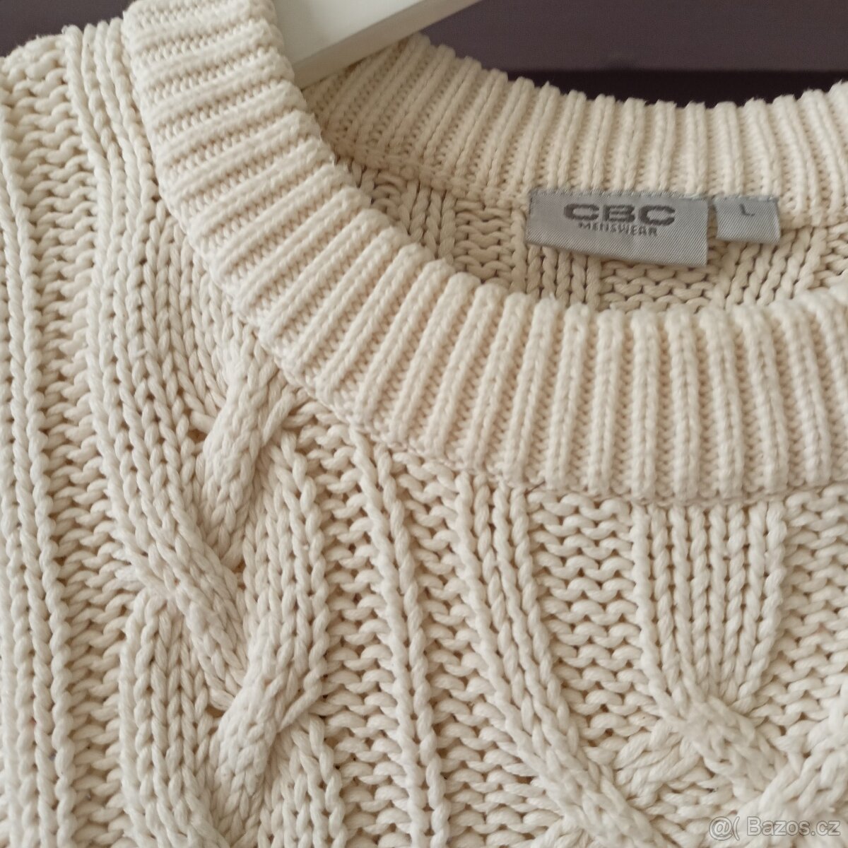 Pánský svetr 100%bavlna -Prodáno