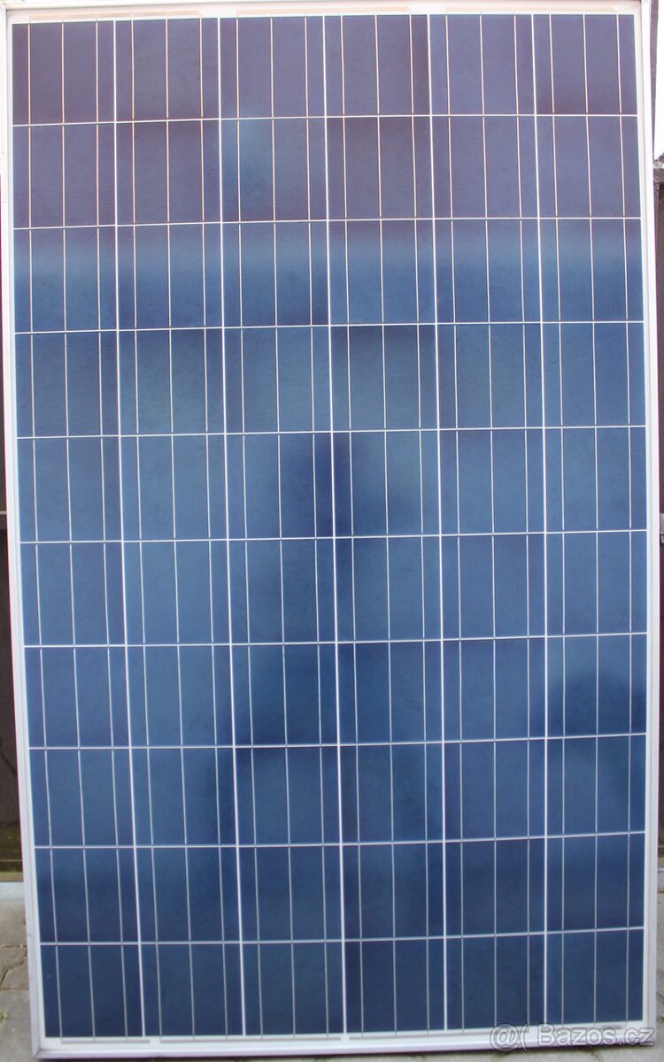 Solární fotovoltaické polykristalické panely 240Wp