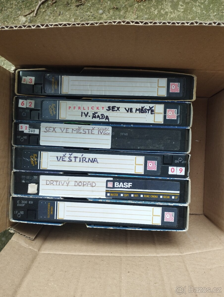 kazety VHS